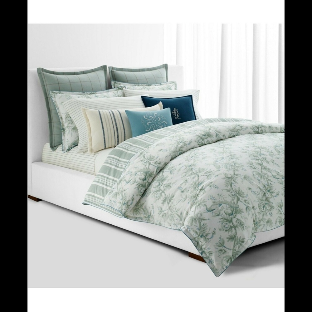 NIB Lauren Ralph 3PC Julianne Toile Full/Queen Set - Picture 10 of 12